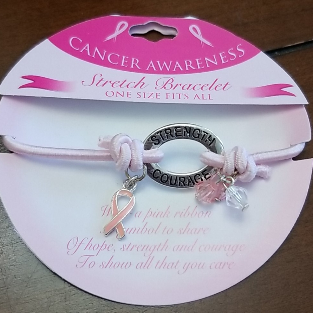 💗 PINK RIBBON BRACELET